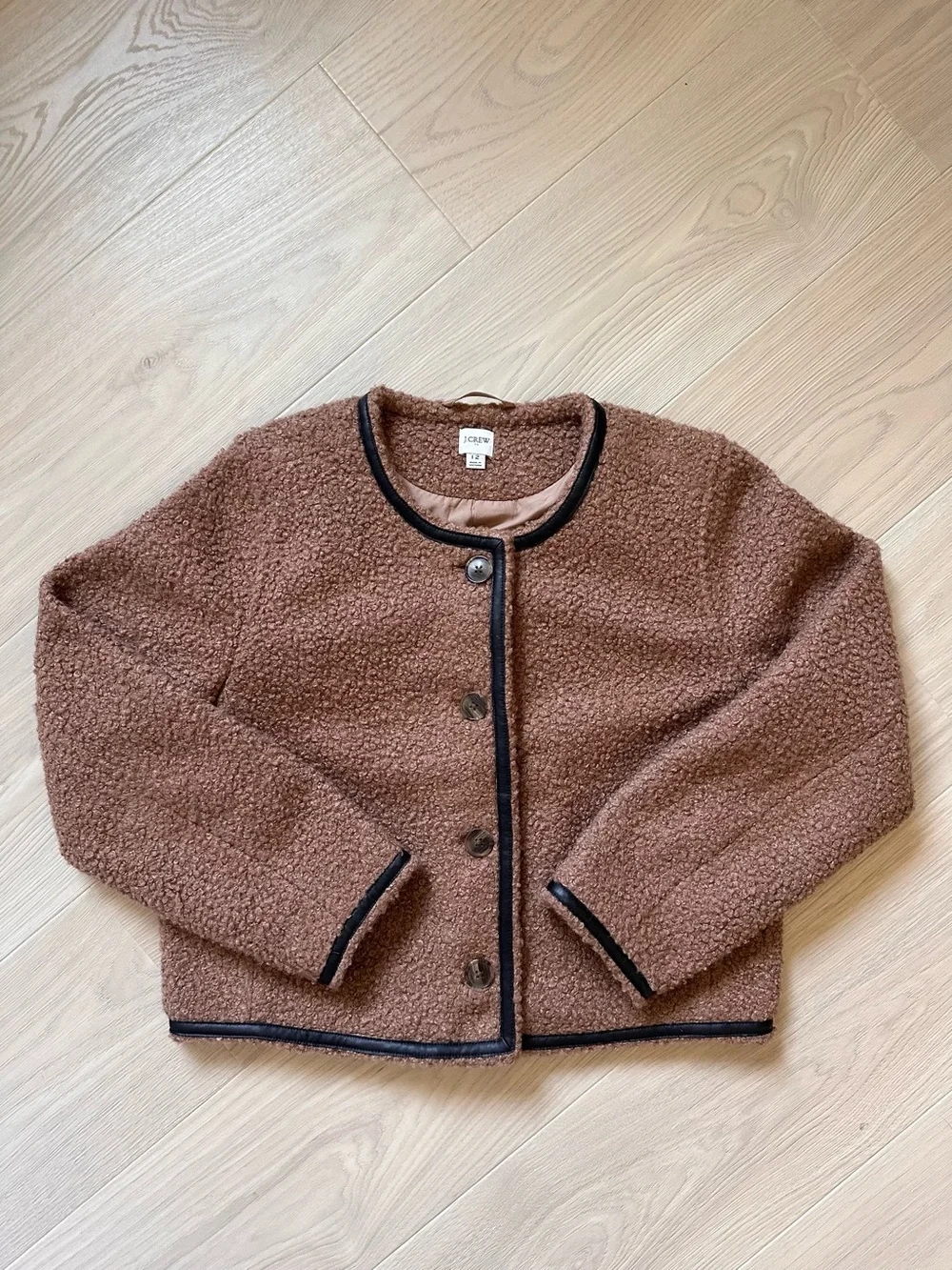 J. Crew Sherpa lady jacket